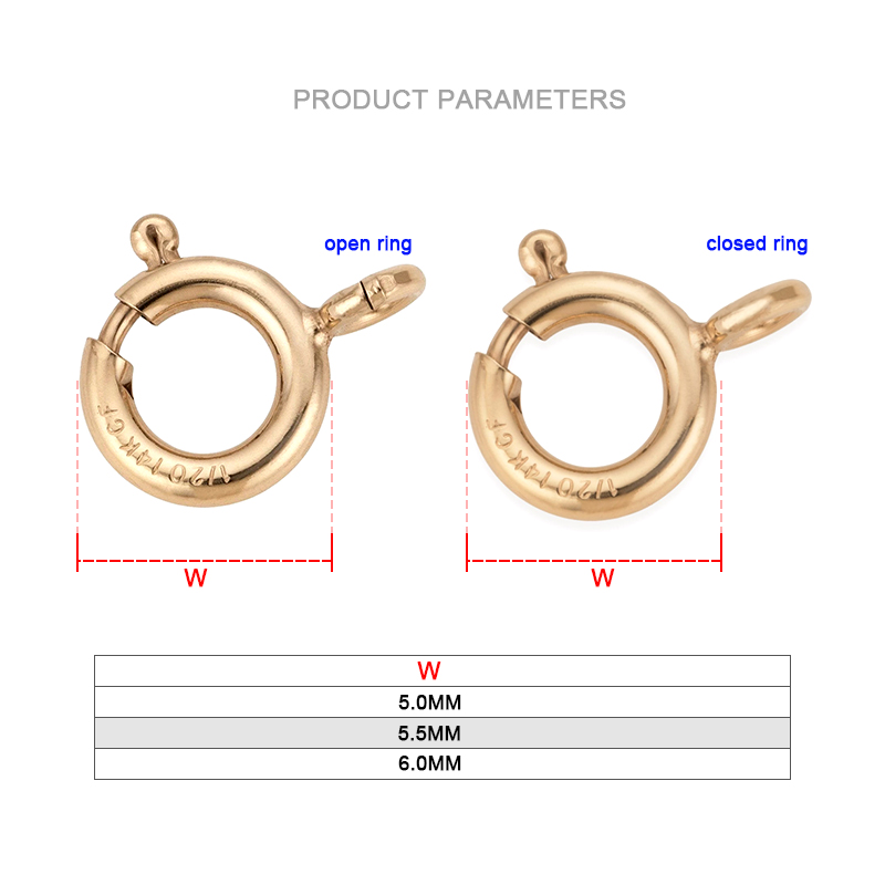 14K Gold Filled Spring Ring Cl - Jewelry Making Equipment 리뷰 및 가격